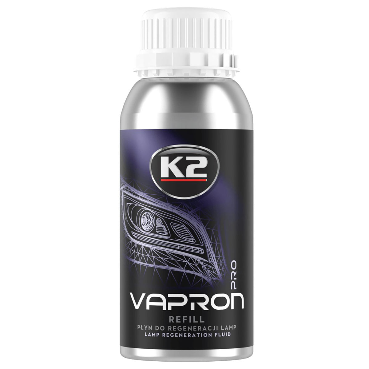 Płyn do regeneracji lamp K2 VAPRON REFILL 600ml D7903