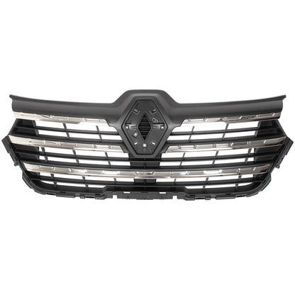 Renault Trafic III FL 21-24 Atrapa między reflektory GRILL CZARNY + CHROM