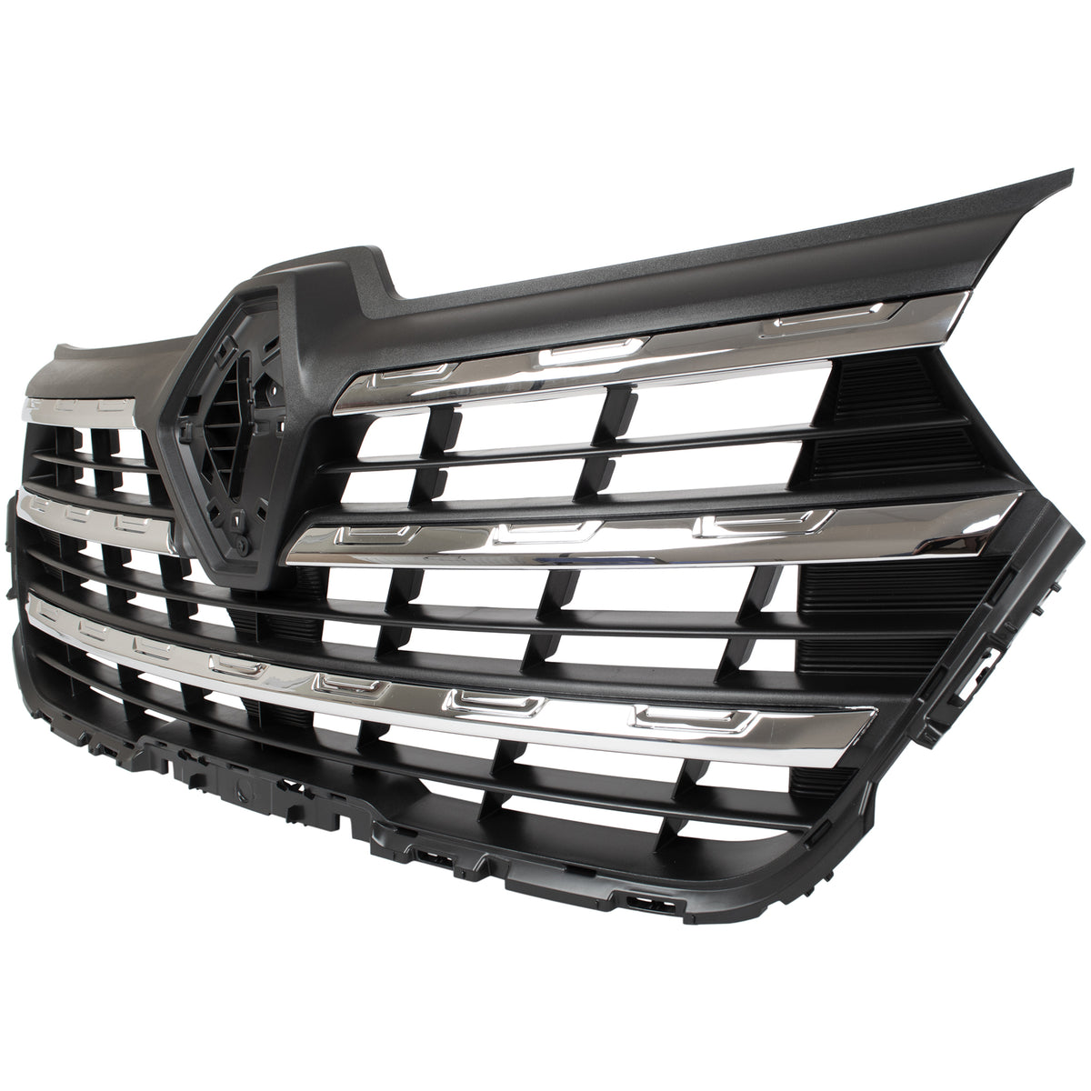 Renault Trafic III FL 21-24 Atrapa między reflektory GRILL CZARNY + CHROM