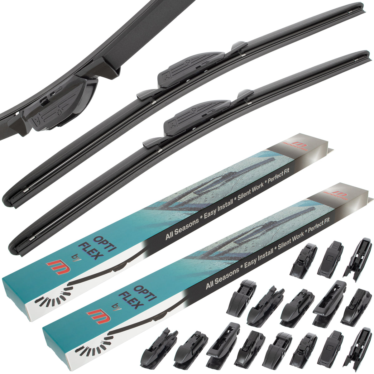 Pióro wycieraczki szyby przedniej M MODECAR OPTI FLEX 550mm + 450mm 2 szt. KPL