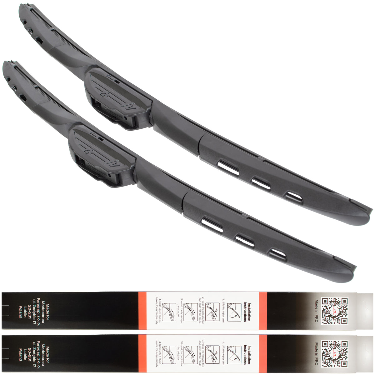Pióro wycieraczki szyby przedniej M MODECAR FORCE FLEX 550mm + 500mm 2 szt. KPL