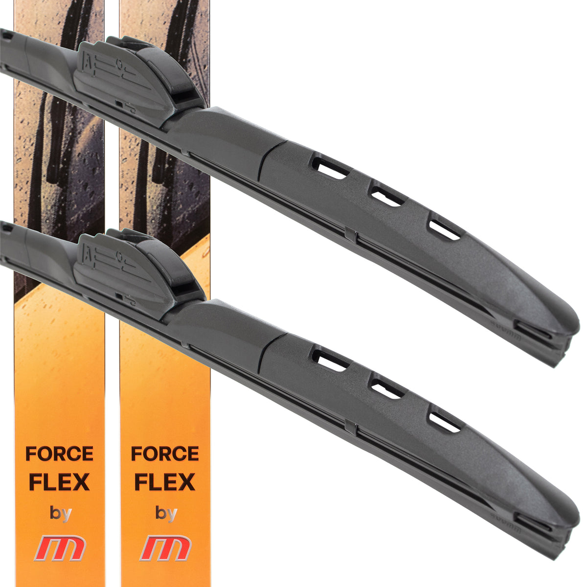 Pióro wycieraczki szyby przedniej M MODECAR FORCE FLEX 600mm + 350mm 2 szt. KPL