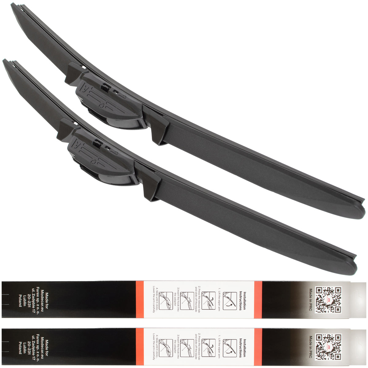 Pióro wycieraczki szyby przedniej M MODECAR OPTI FLEX 700mm + 650mm 2 szt. KPL
