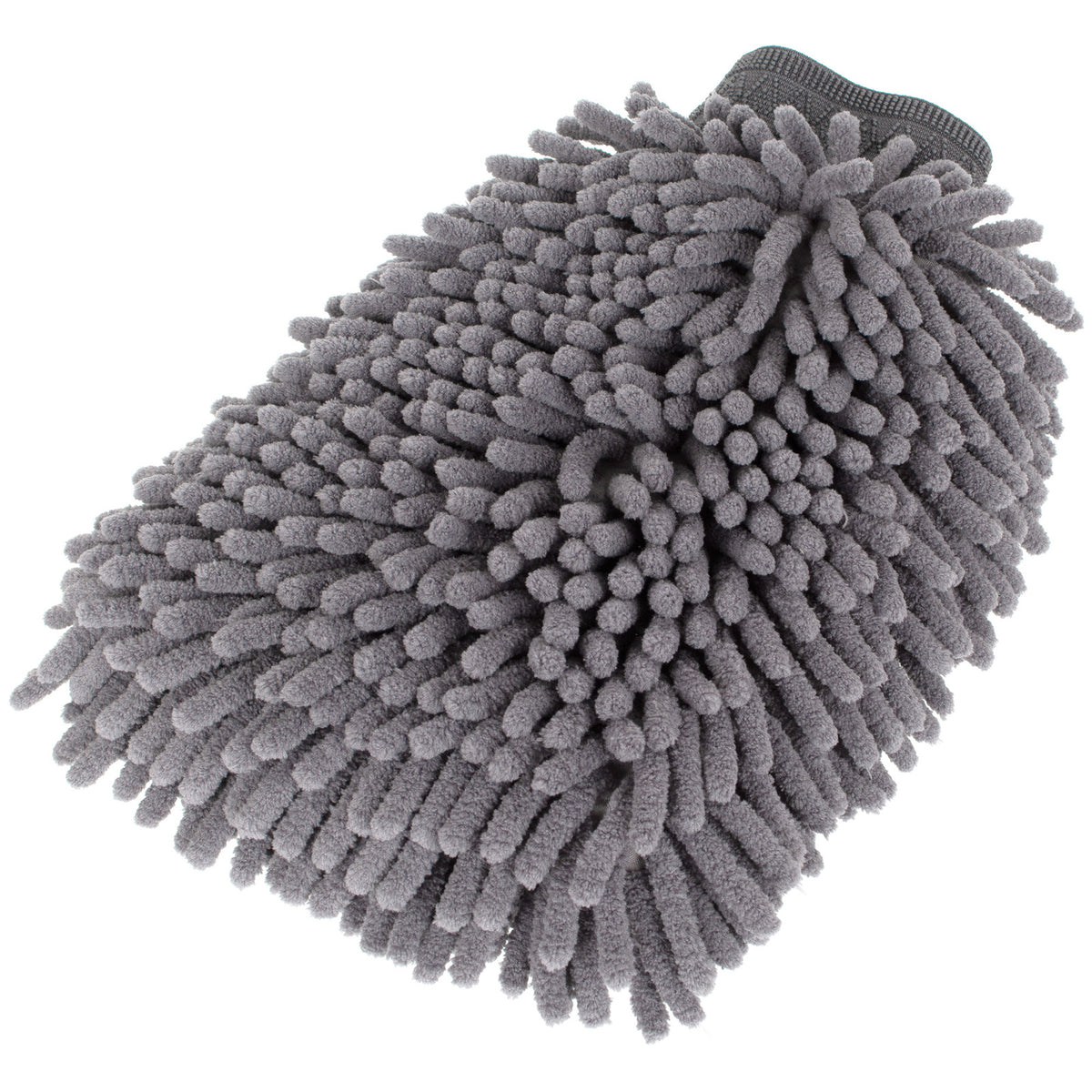 M MODECAR Rękawica do mycia Chenille 20x28cm Kolor MIX ZIELONA/SZARA