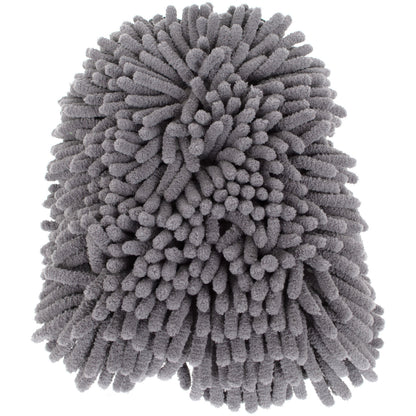 M MODECAR Rękawica do mycia Chenille 20x28cm Kolor MIX ZIELONA/SZARA
