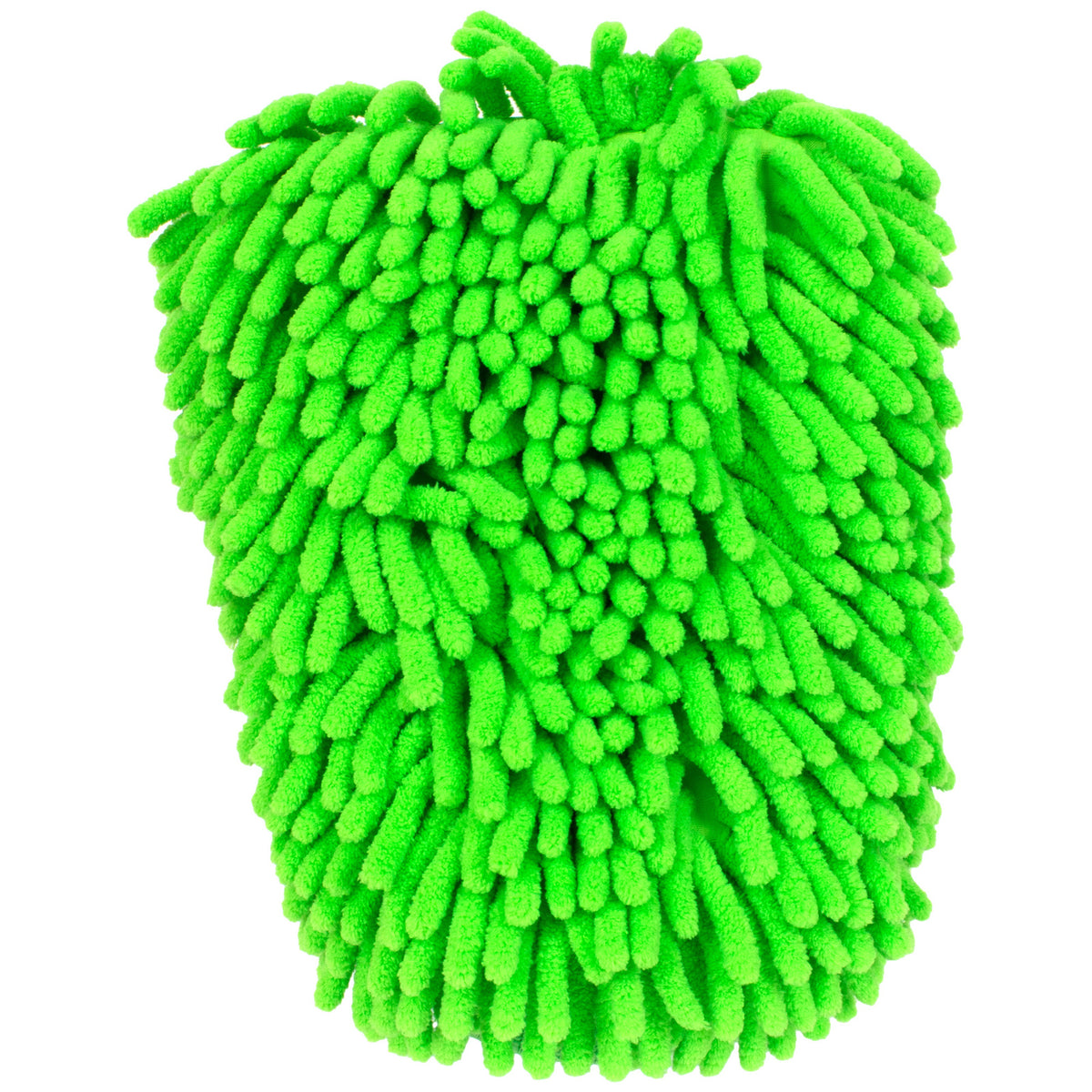 M MODECAR Rękawica do mycia Chenille 20x28cm Kolor MIX ZIELONA/SZARA