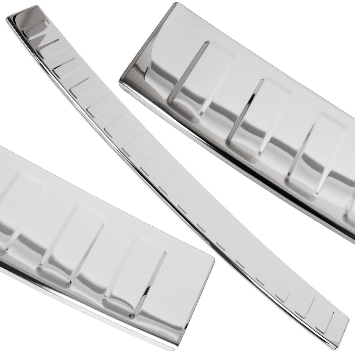 SKODA KAMIQ I 2019-2023 Rear Bumper Protector CHROME